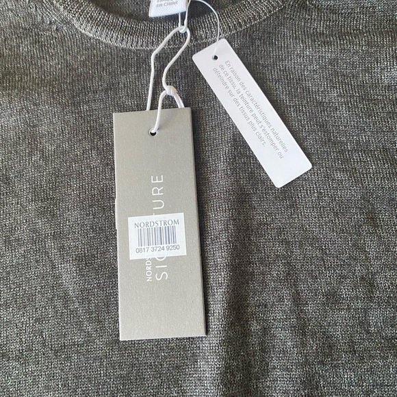 Men's Gray Sweater - Picture 3 of 4